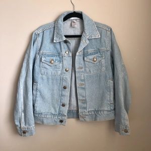 American Apparel Light Wash Denim Jacket